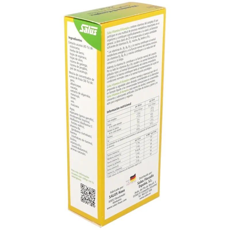 Salus Vitamina B Komplex, 250 ml | Farmacia Barata Salus Vitamina B Komplex, 250 ml | Farmacia Barata