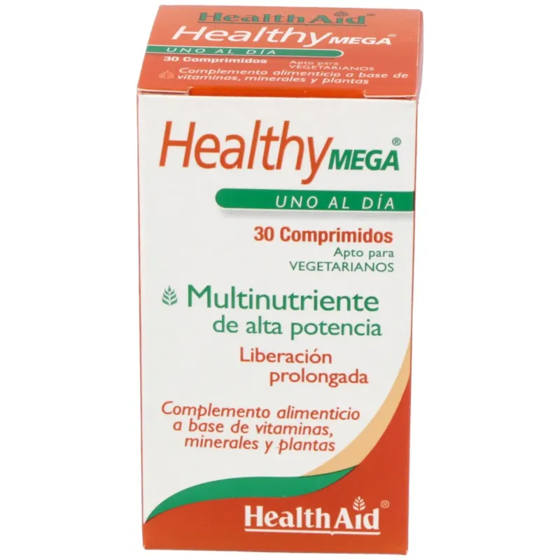 Health Aid Healthymega, 30 comprimidos | Farmacia Barata Health Aid Healthymega, 30 comprimidos | Farmacia Barata
