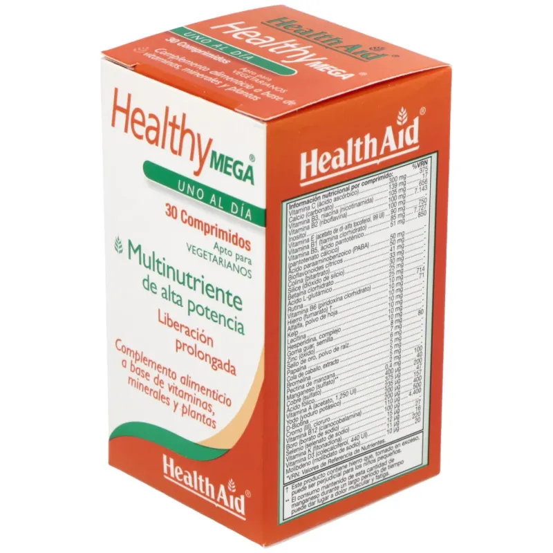 Health Aid Healthymega, 30 comprimidos | Farmacia Barata Health Aid Healthymega, 30 comprimidos | Farmacia Barata