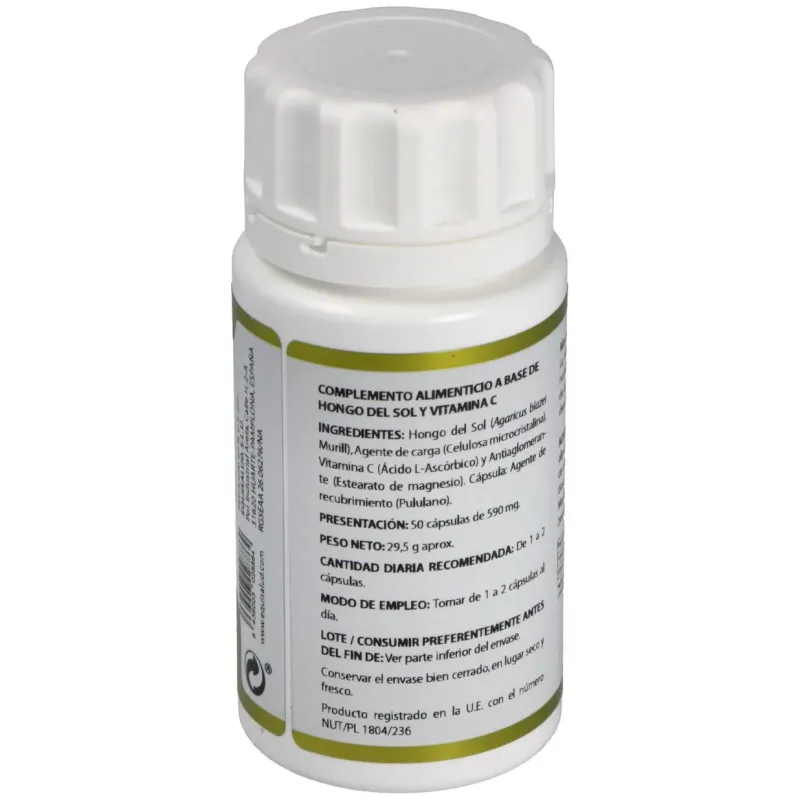Holofungi Hongo del Sol 50 cápsulas | Farmacia Barata