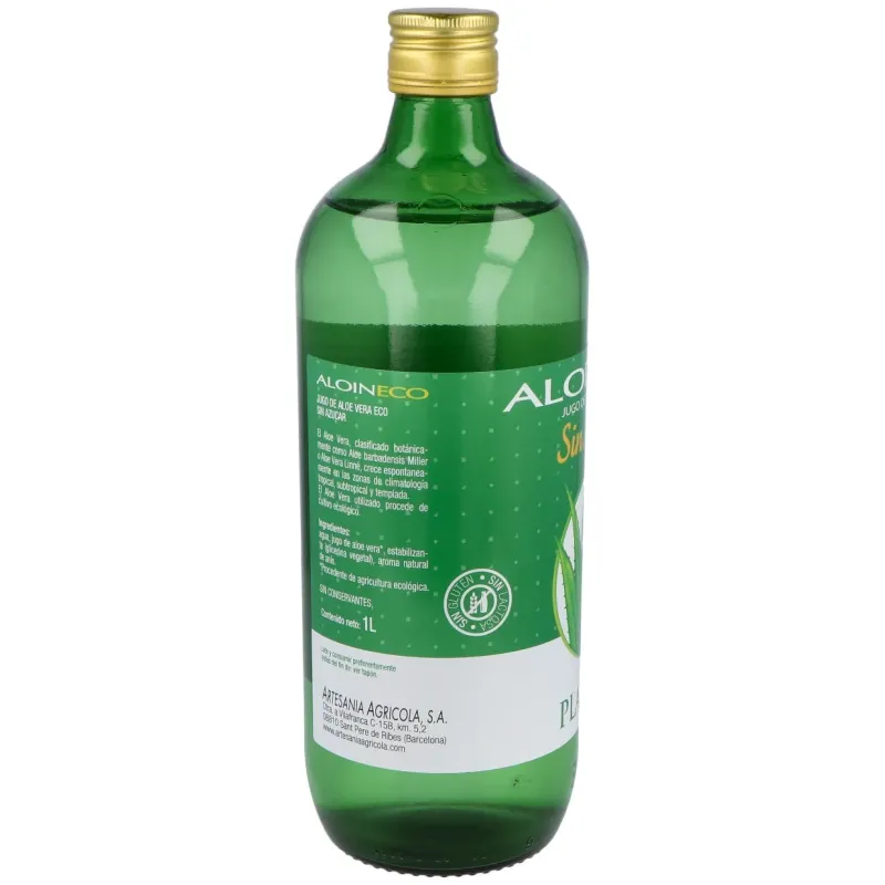 Plantis Aloin Zumo Eco Sin Azúcar 1 L | Farmacia Barata Plantis Aloin Zumo Eco Sin Azúcar 1 L | Farmacia Barata