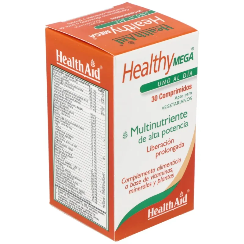 Health Aid Healthymega, 30 comprimidos | Farmacia Barata Health Aid Healthymega, 30 comprimidos | Farmacia Barata