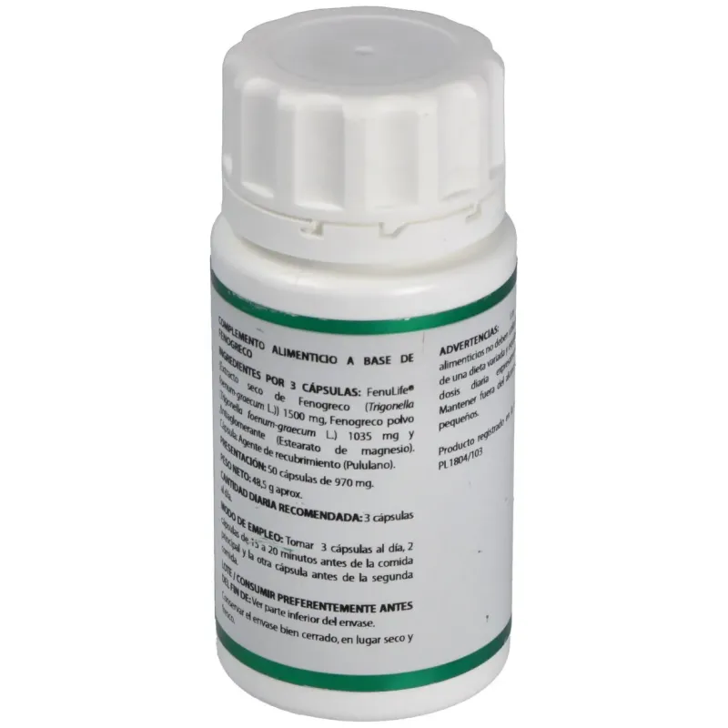 Holofit Fenogreco 50 Cápsulas | Farmacia Barata