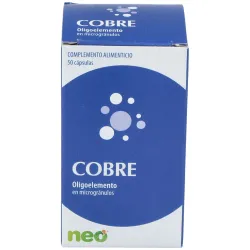 Neo Microgranulos Cobre, 50 cápsulas