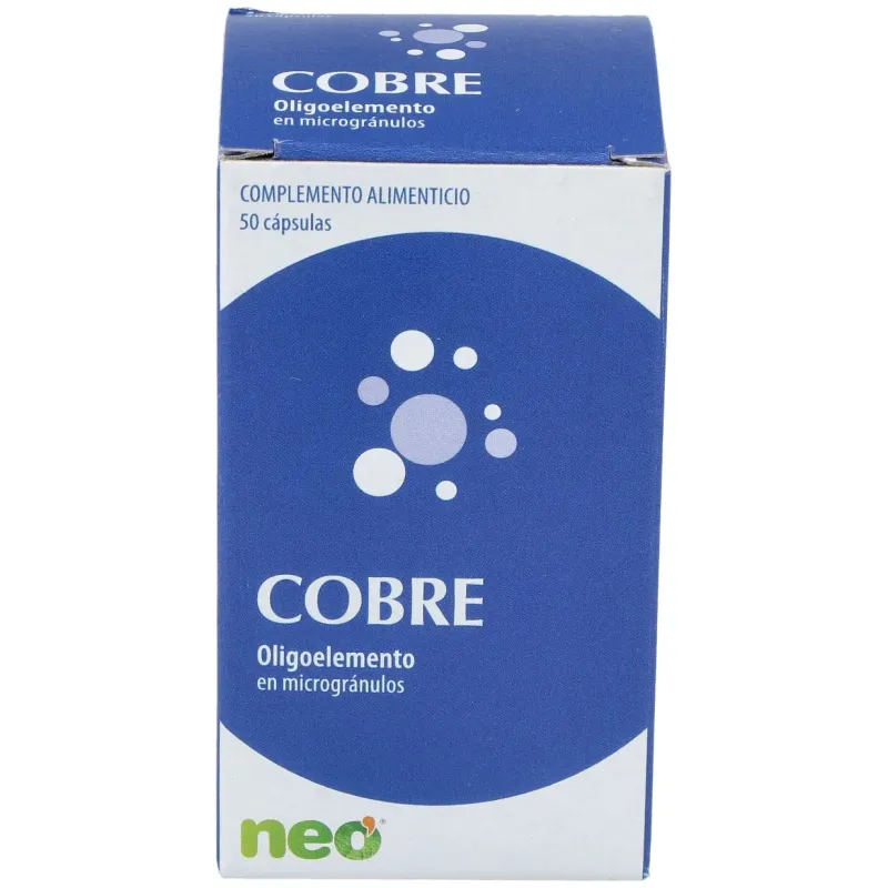 Microgranulos Cobre 50 Cápsulas | Farmacia Barata Microgranulos Cobre 50 Cápsulas | Farmacia Barata