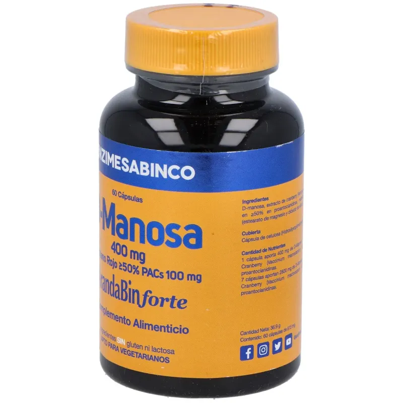 D-Manosa Arandabin Forte | Farmacia Barata D-Manosa Arandabin Forte | Farmacia Barata