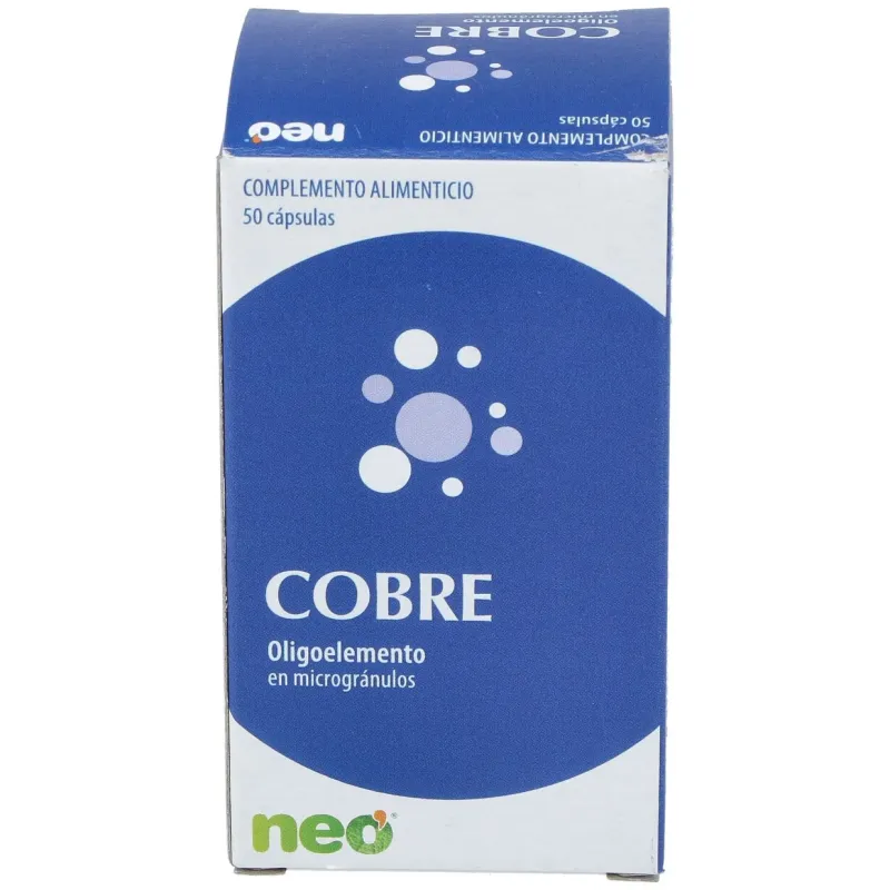 Microgranulos Cobre 50 Cápsulas | Farmacia Barata Microgranulos Cobre 50 Cápsulas | Farmacia Barata