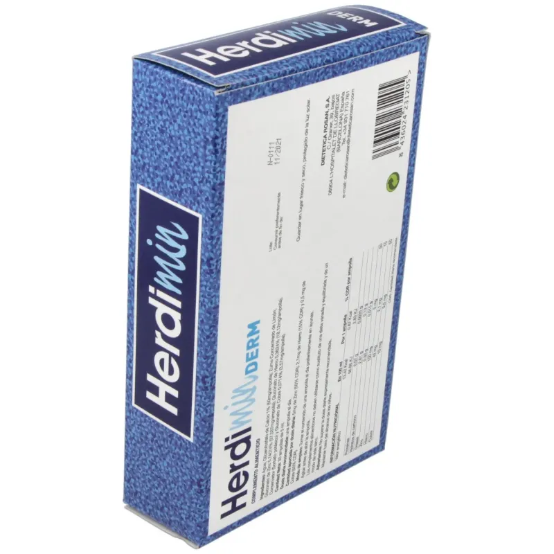 Herdimin Piel 30 Ampollas | Farmacia Barata