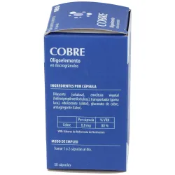 Microgranulos Cobre 50 Cápsulas | Farmacia Barata Microgranulos Cobre 50 Cápsulas | Farmacia Barata