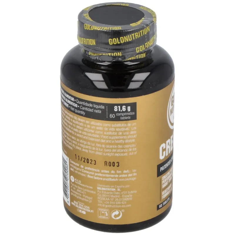 Creatina 1000 mg 60 Comp | Farmacia Barata
