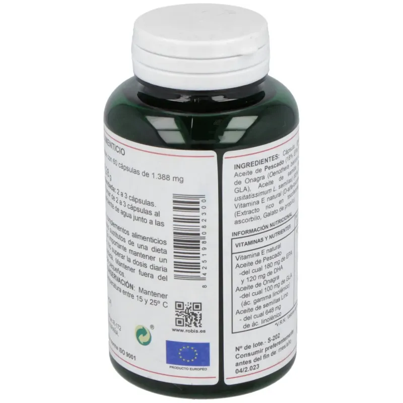 Robis Multi Omega 3-6-9, 60 Cápsulas | Farmacia Barata Robis Multi Omega 3-6-9, 60 Cápsulas | Farmacia Barata