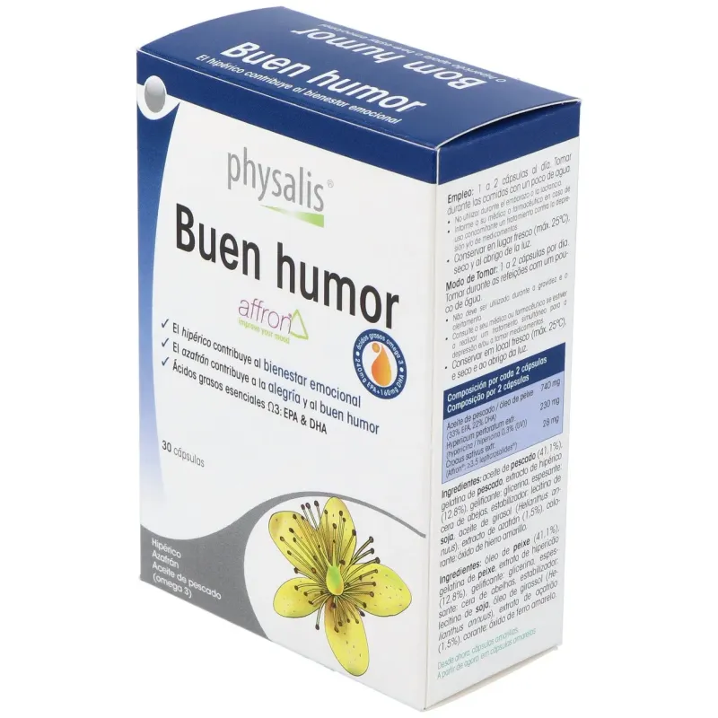 Physalis Buen Humor 30 Cápsulas | Farmacia Barata