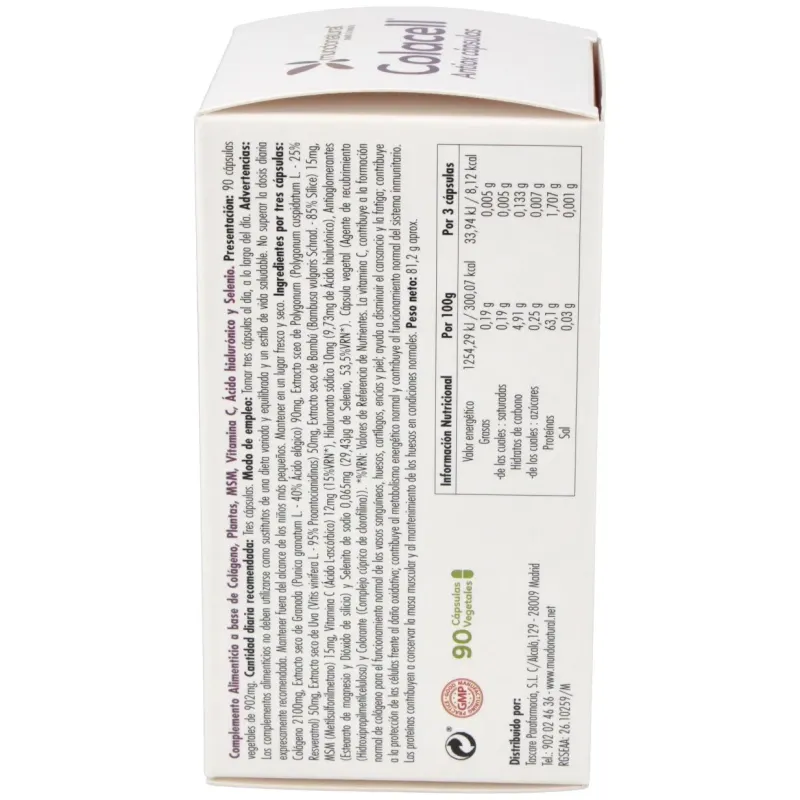 Mundo Natural Colacell 90 Cápsulas | Farmacia Barata Mundo Natural Colacell 90 Cápsulas | Farmacia Barata