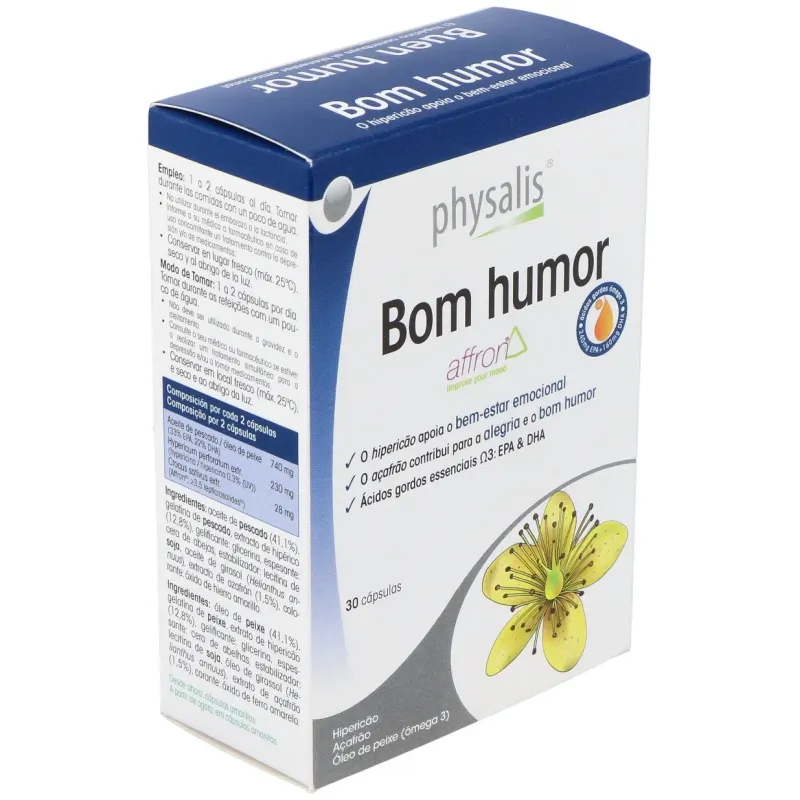 Physalis Buen Humor 30 Cápsulas | Farmacia Barata