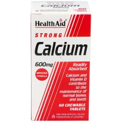 Health Aid Calcio 600 mg, 60 Comprimidos