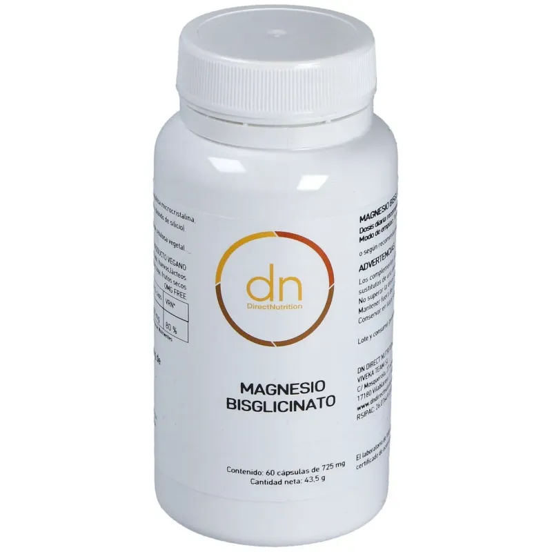 Magnesio Bisglicinado 60 Cápsulas | Farmacia Barata