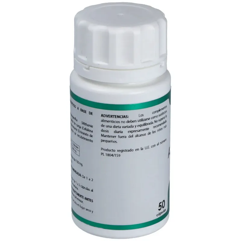 Equisalud Ashwagandha 50 Cápsulas | Farmacia Barata