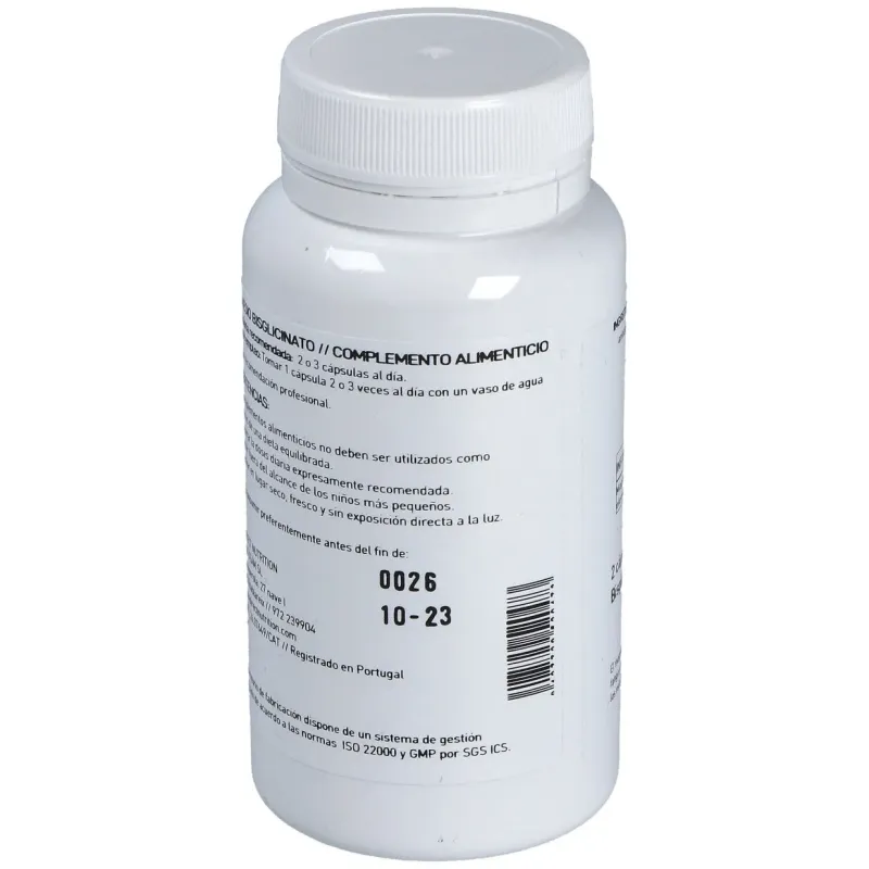 Magnesio Bisglicinado 60 Cápsulas | Farmacia Barata
