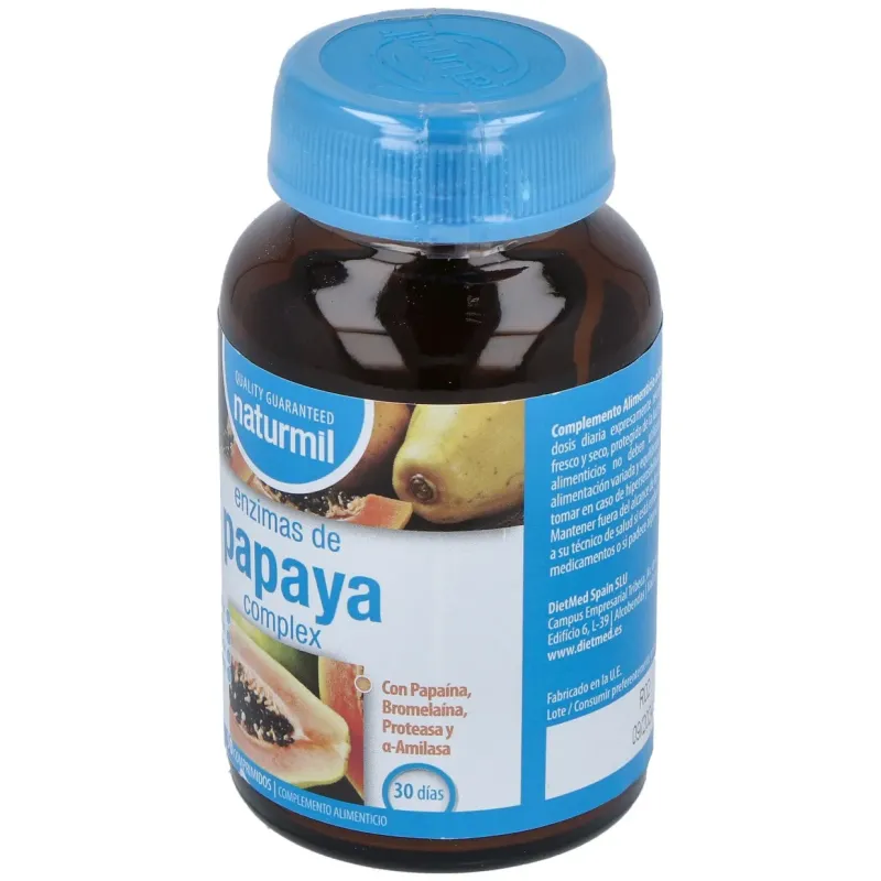 Enzimas de Papaya Complex 90 Comprimidos | Farmacia Barata Enzimas de Papaya Complex 90 Comprimidos | Farmacia Barata