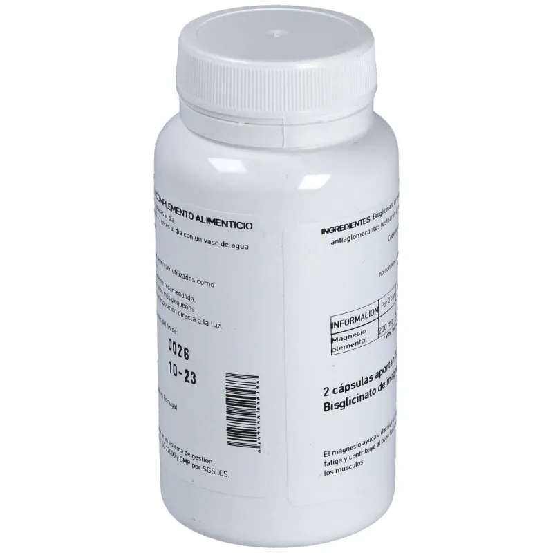 Magnesio Bisglicinado 60 Cápsulas | Farmacia Barata