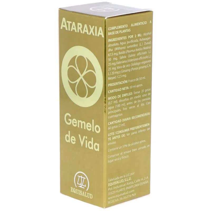 Ataraxia Gemelo De Vida | Farmacia Barata Ataraxia Gemelo De Vida | Farmacia Barata