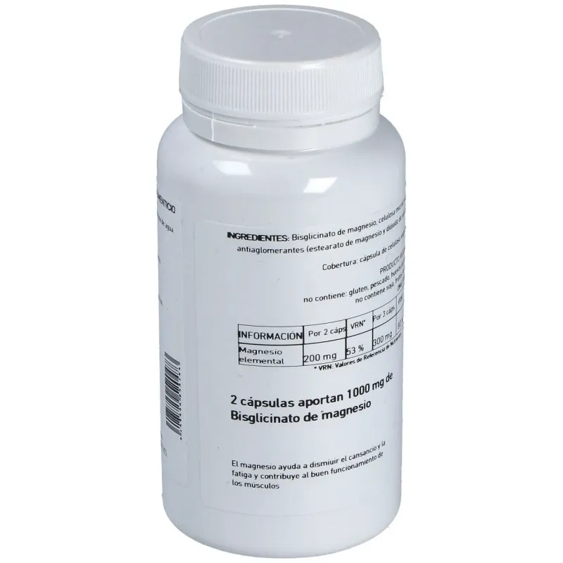 Magnesio Bisglicinado 60 Cápsulas | Farmacia Barata