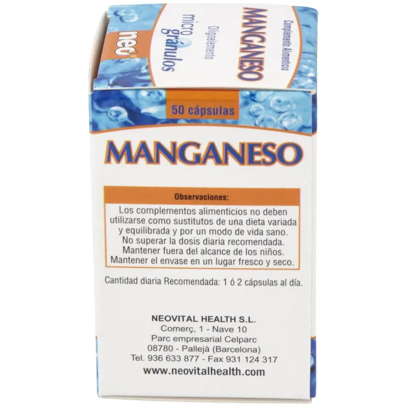 Neo Manganeso Microgránulos | Farmacia Barata Neo Manganeso Microgránulos | Farmacia Barata