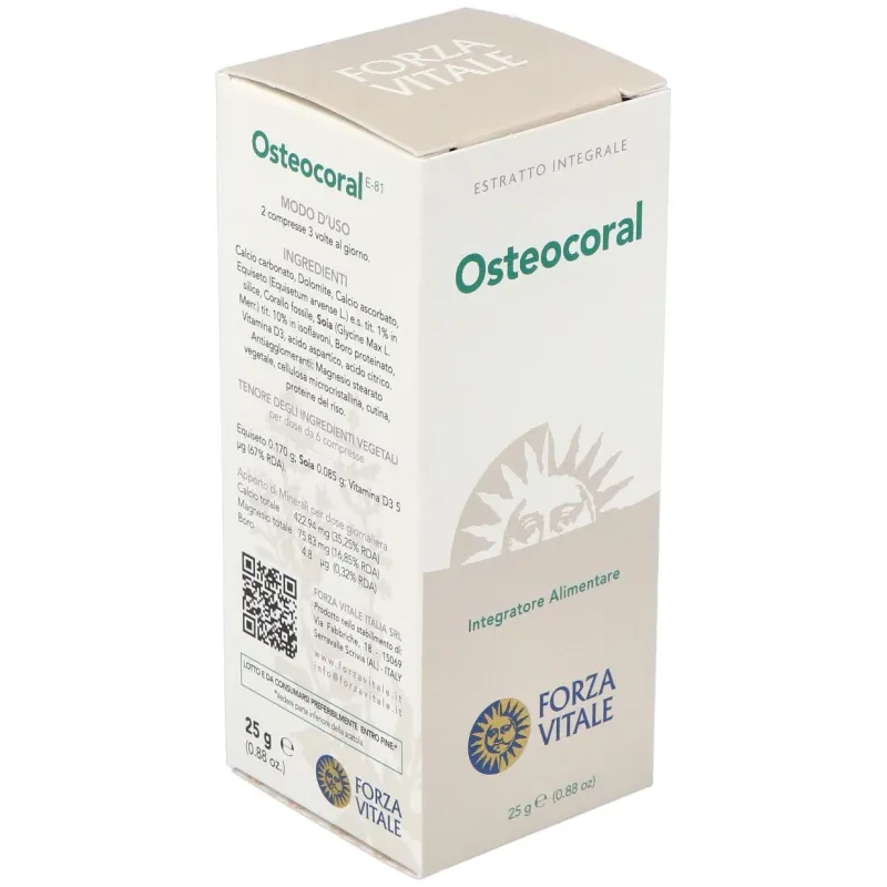 Forza Vitale Osteocoral 25g | Farmacia Barata Forza Vitale Osteocoral 25g | Farmacia Barata