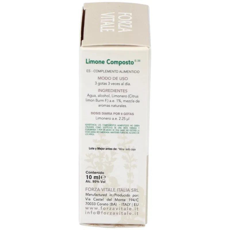 Limone Composto Hierro 10 ml | Farmacia Barata