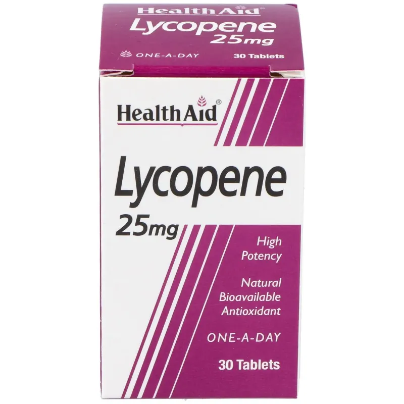 Licopeno Health Aid 25 mg 30 comp. | Farmacia Barata Licopeno Health Aid 25 mg 30 comp. | Farmacia Barata
