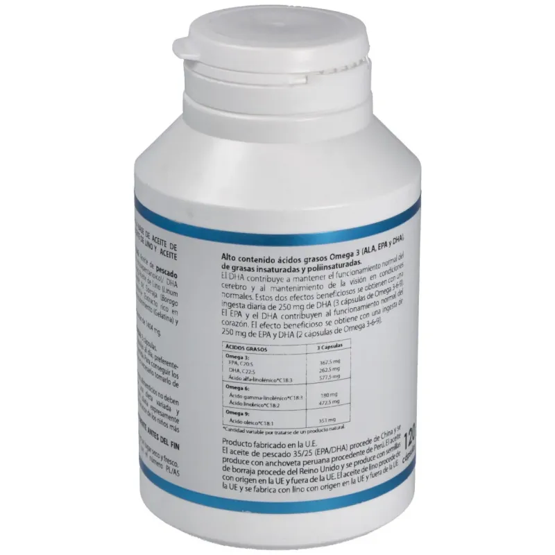 Equisalud Omega 3-6-9, 120 Perlas | Farmacia Barata