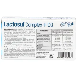 Lactosul Complex + D3 20 cápsulas | Farmacia Barata Lactosul Complex + D3 20 cápsulas | Farmacia Barata