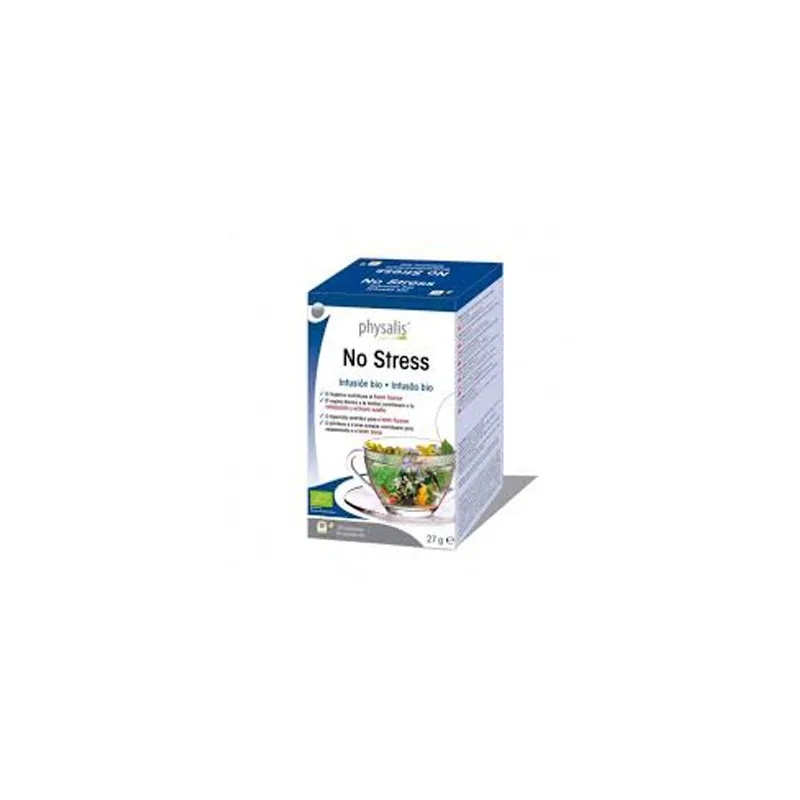 Physalis No Stress Infusión 20 Filtros | Farmacia Barata Physalis No Stress Infusión 20 Filtros | Farmacia Barata
