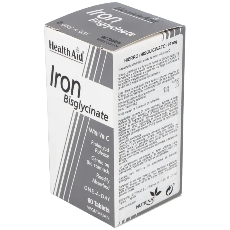 Health Aid Hierro + Vitamina C 30 mg | Farmacia Barata Health Aid Hierro + Vitamina C 30 mg | Farmacia Barata