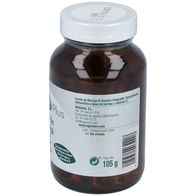 El Granero Aceite de Borraja 150 Perlas | Farmacia Barata