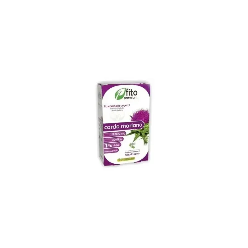 Fito Premium Cardo Mariano 30 cápsulas | Farmacia Barata