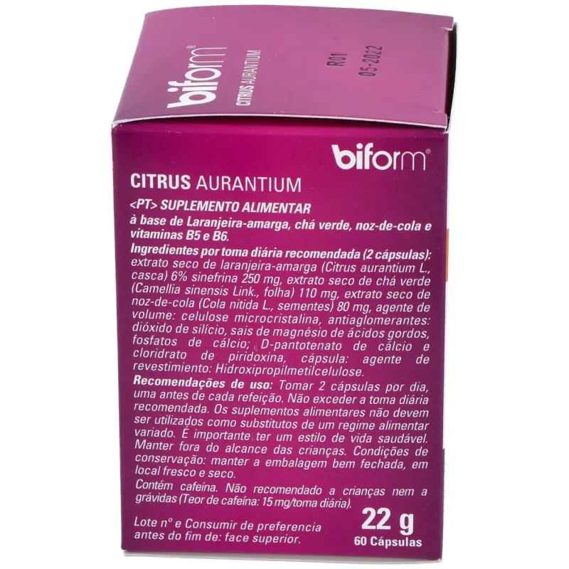 Biform Citrus Aurantium 60 Cápsulas | Farmacia Barata Biform Citrus Aurantium 60 Cápsulas | Farmacia Barata