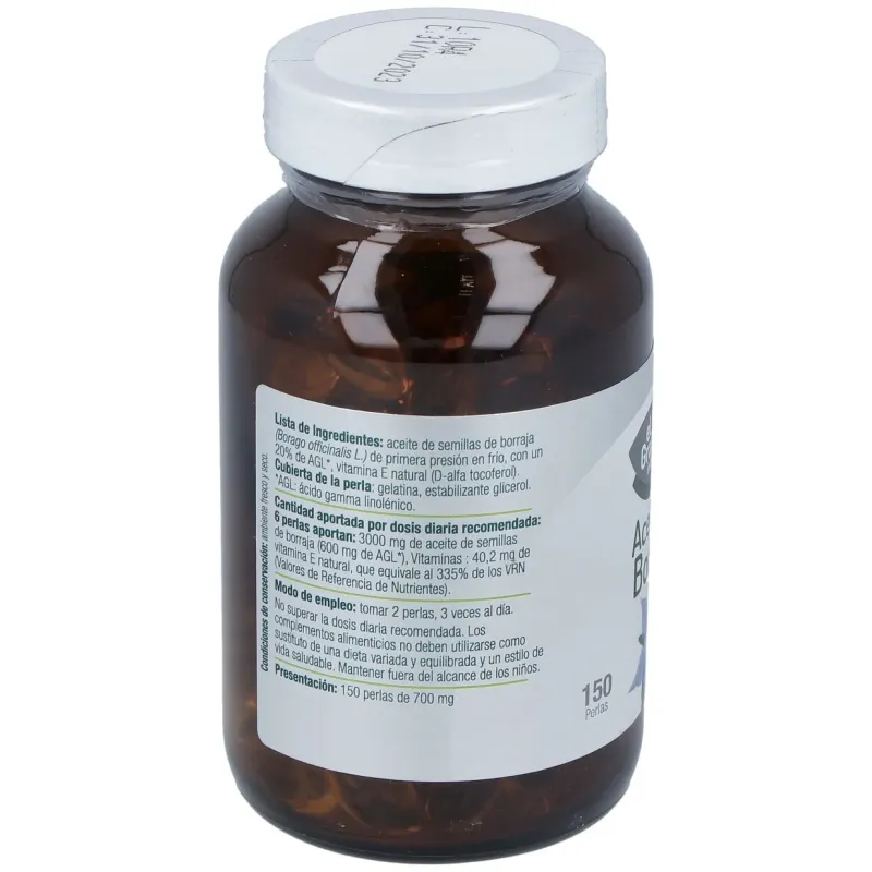 El Granero Aceite de Borraja 150 Perlas | Farmacia Barata