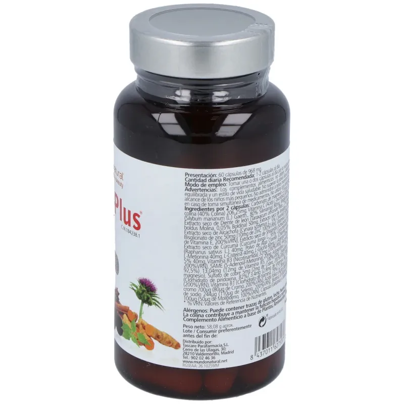 Mundo Natural Depur Plus 60 Cápsulas | Farmacia Barata