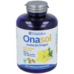 Hijas Del Sol - Aceite de Onagra, 450 Perlas x 500 mg