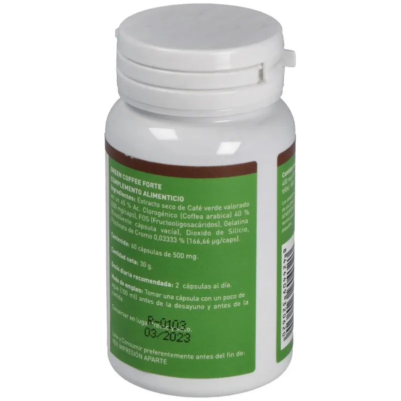 Green Coffee Forte Café Verde 60 Cápsulas | Farmacia Barata Green Coffee Forte Café Verde 60 Cápsulas | Farmacia Barata