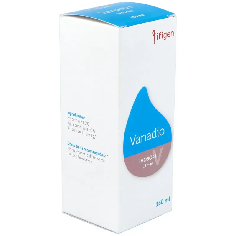 Vanadio Oligoelementos 150 ml Ifigen | Farmacia Barata