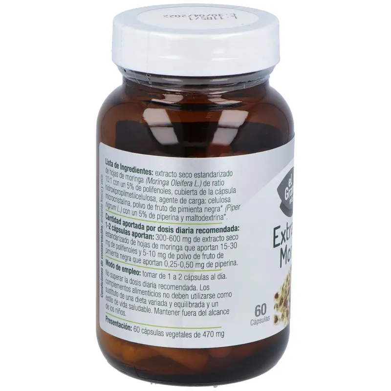 Extracto De Moringa 410 mg 60 cápsulas | Farmacia Barata Extracto De Moringa 410 mg 60 cápsulas | Farmacia Barata