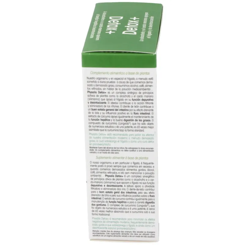 Physalis Detox+ 30 comprimidos | Farmacia Barata