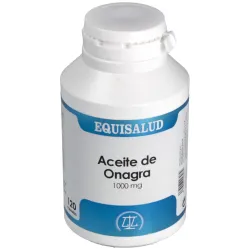 Equisalud Aceite de Onagra Orgánico, 120 cápsulas de 1000 mg.