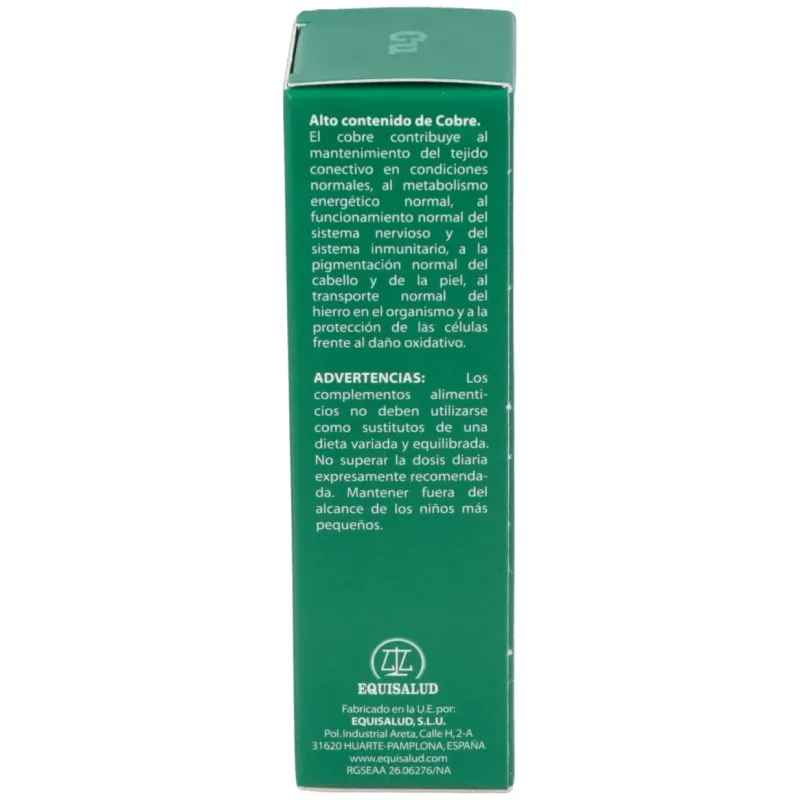 Equisalud Oligogluco-Cu Cobre, 30 ml | Farmacia Barata Equisalud Oligogluco-Cu Cobre, 30 ml | Farmacia Barata