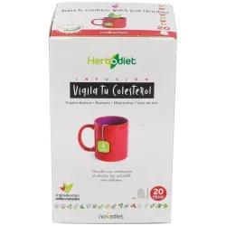 Novadiet Herbodiet Vigila Colesterol, 20 filtros