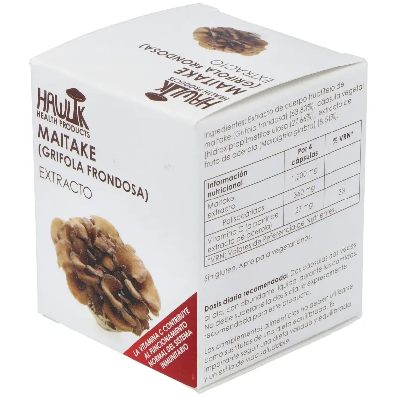 Hawlik Maitake Extracto Puro 60 cápsulas | Farmacia Barata Hawlik Maitake Extracto Puro 60 cápsulas | Farmacia Barata