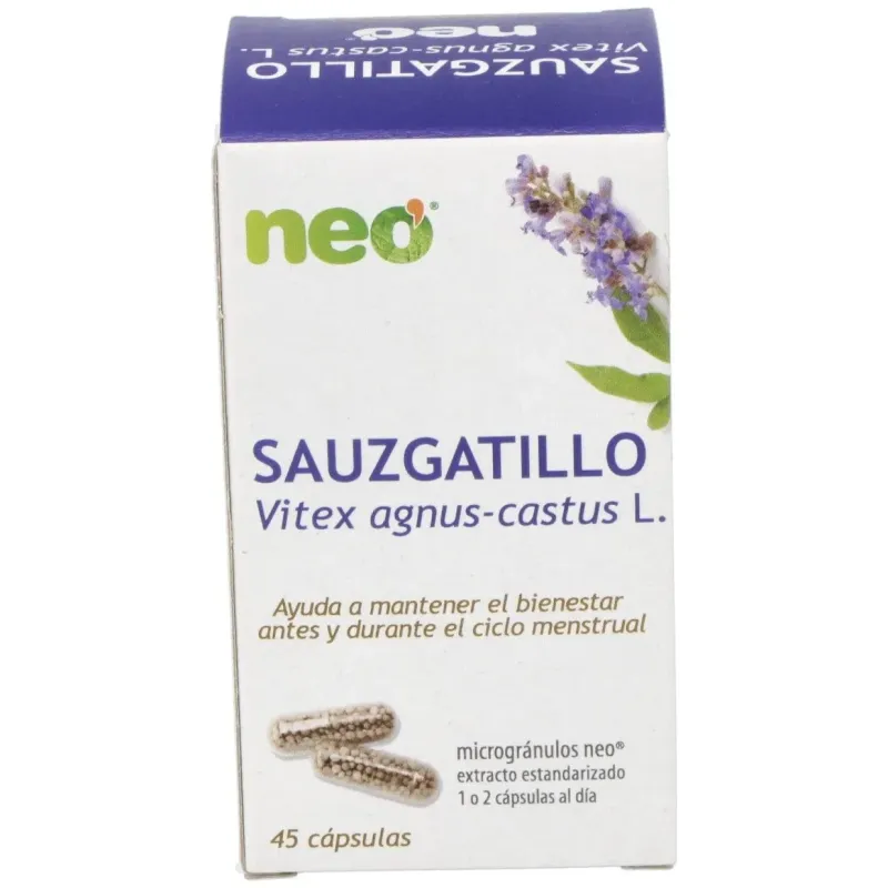 Neo Sauzgatillo 45 cápsulas | Farmacia Barata Neo Sauzgatillo 45 cápsulas | Farmacia Barata