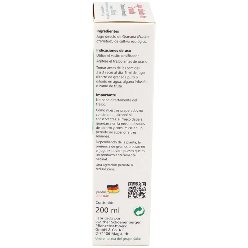 Jugo de Granada Salus | Farmacia Barata